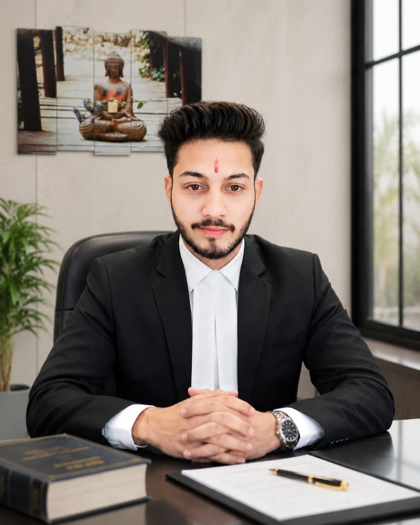 Adv. Piyush Garg - Founder & Principal Advocate